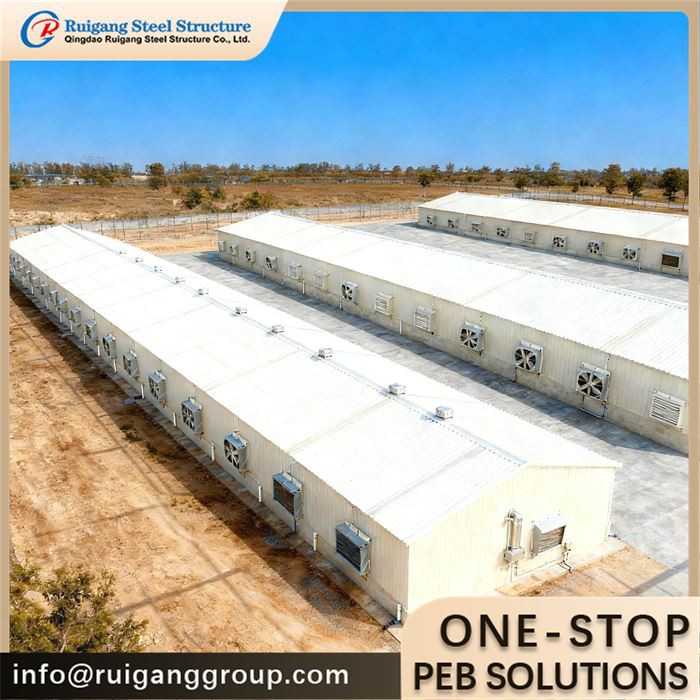 Stalowe szopy do hodowli owiec